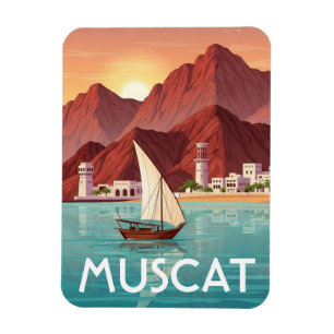Muscat Oman Resor Magnet