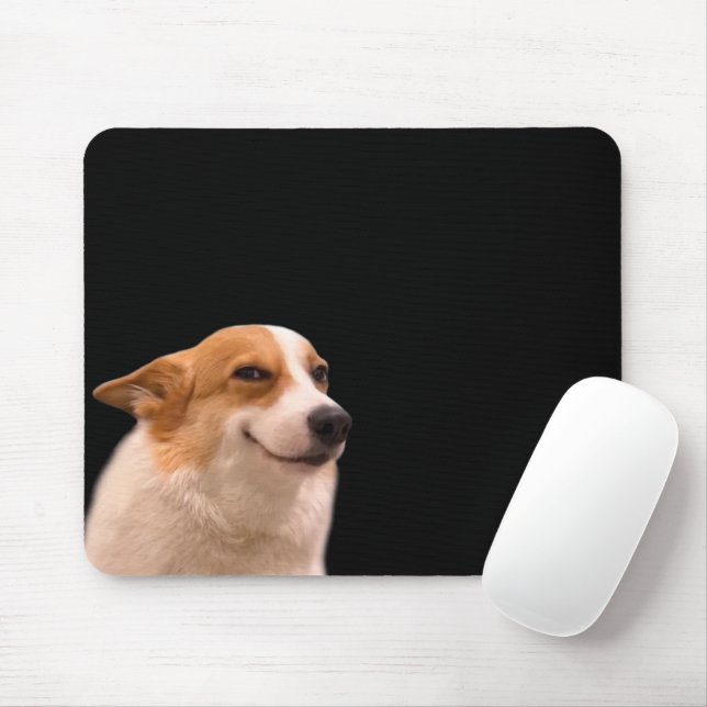 Muschad för att le Corgi-medlemmar Musmatta (Med mus)