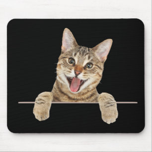 Muschad för leende Tabby katt Musmatta