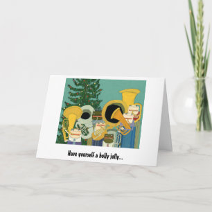 muscial helgdagjulkort helgkort