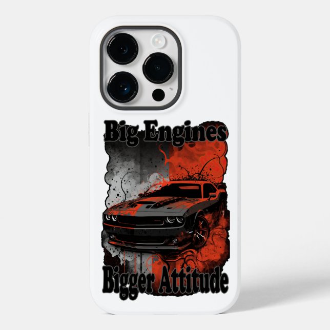 Muscle Car Big Engines Bigger Attitude (Baksida)