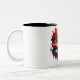 Muscle Car Burnout Mugg
