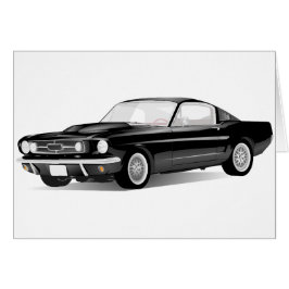 Muscle Car Hälsningskort