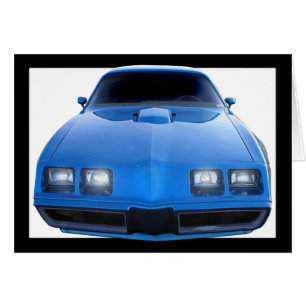 Muscle Car Hälsningskort