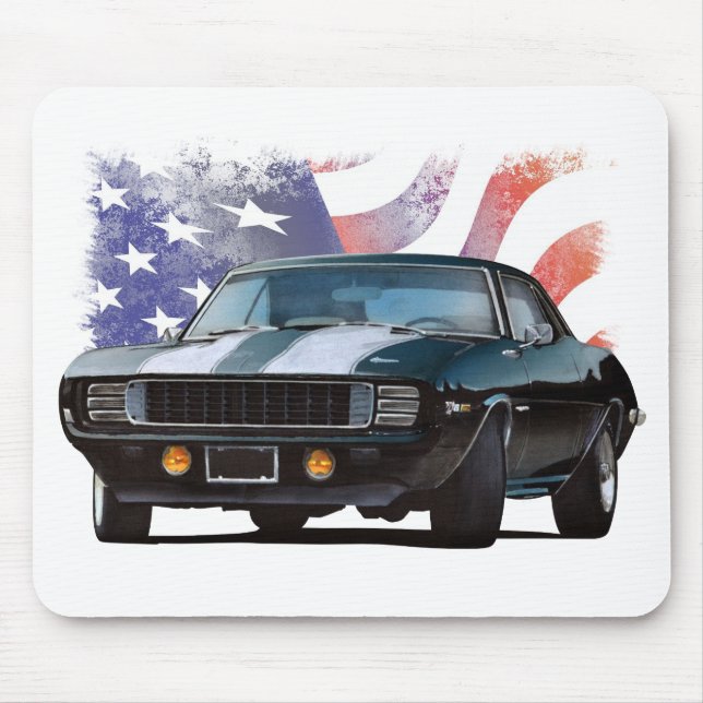 Muscle Car i Amerika Musmatta (Framsidan)