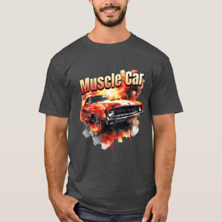 Muscle Car i brand kamrater T Shirt
