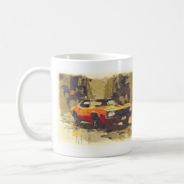 Muscle Car Kaffemugg (Vänster)