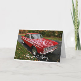 Muscle Car Merchandise Kort
