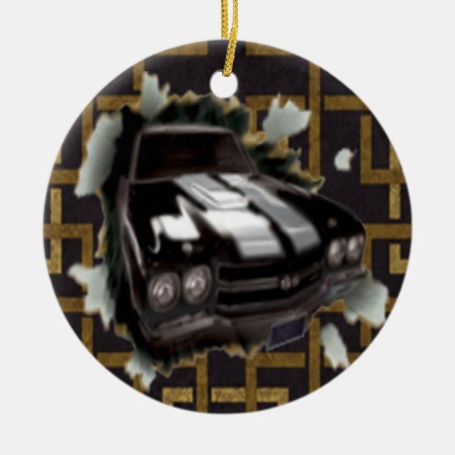 Muscle Car Ornament (Framsidan)