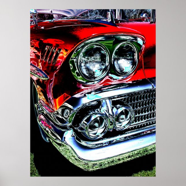 Muscle Car Poster (Framsidan)