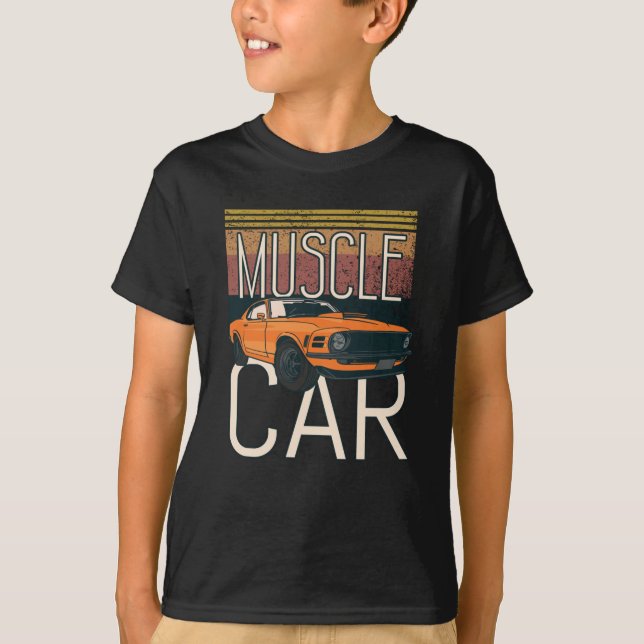 Muscle Car T Shirt (Framsida)