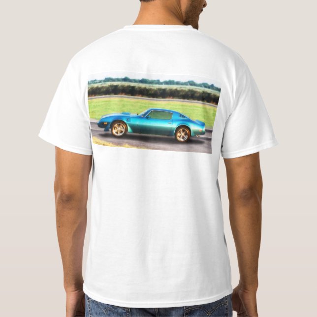 Muscle Car Tee Shirt (Baksida)