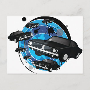 Muscle Car Vykort
