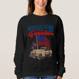 Muscle Cars Freedom American Car Enthusiast juli 4 T Shirt