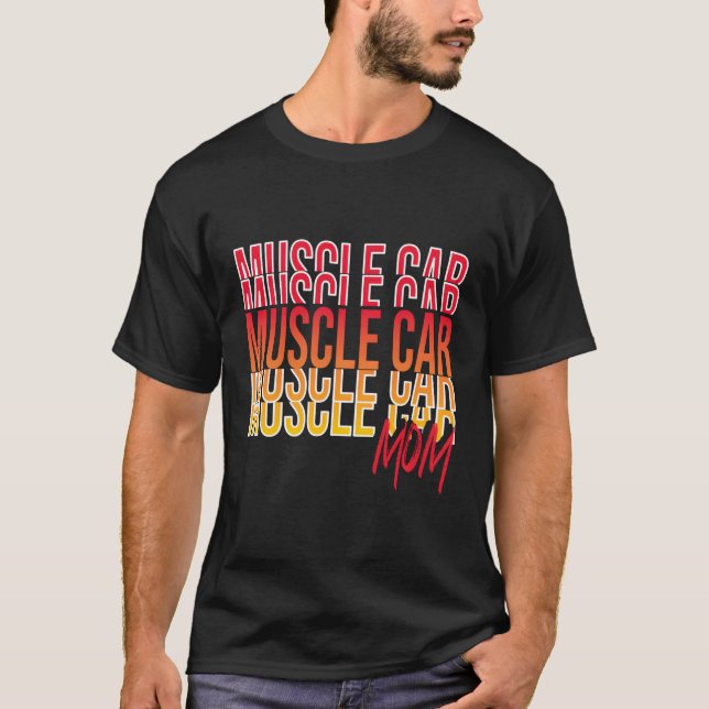 Muscle Cars T Shirt (Framsida)