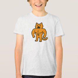 Muscle Cat T Shirt