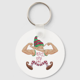 Muscle Elf Nyckelring