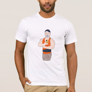 Muscle pappa tog en Selfie på gymen T Shirt