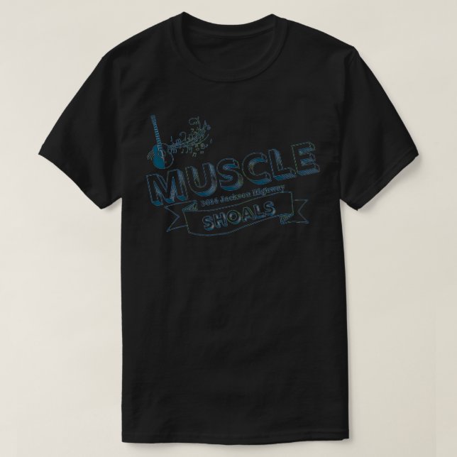 Muscle Shoals Alabama 3614 Jackson Highway Music S T Shirt (Design framsida)