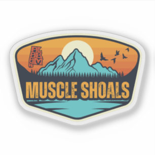 Muscle Shoals, Alabama Klistermärken