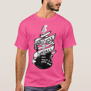 Muscle Shoals Alabama Music Recording Studio Guita T Shirt