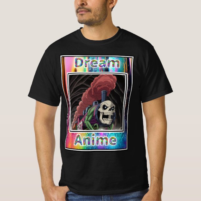 Muscle Tåg Dream Anime T Shirt (Framsida)