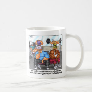 MUSCLEHEDZ - SATT DIDDLEY KAFFEMUGG
