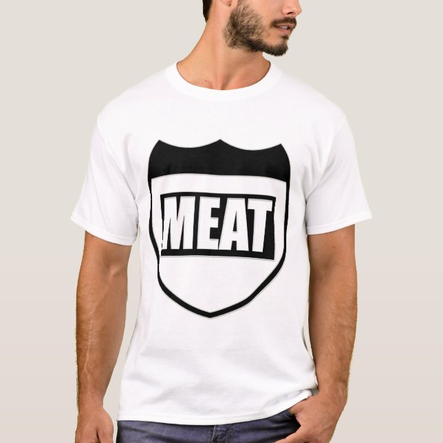 MUSCLEMEAT-Vest Tee Shirt (Framsida)