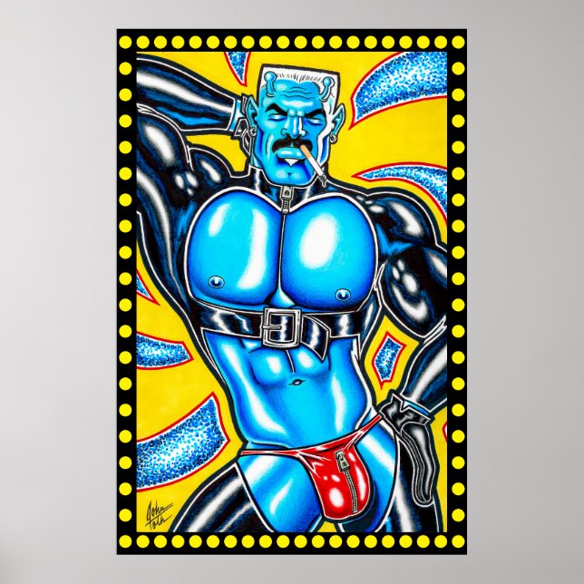 Musclemen från Mars™/Marquee Poster (Framsidan)