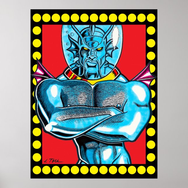 Musclemen från Mars™: Mermaster™ Poster (Framsidan)