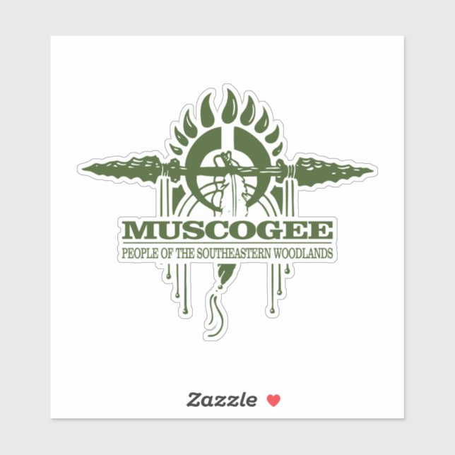 Muscogee 2o klistermärken (Ark)