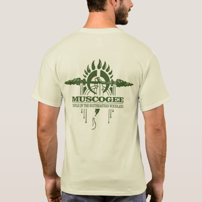 Muscogee 2o t shirt (Baksida)