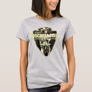 Muscogee Bäck (pilhuvud) T Shirt