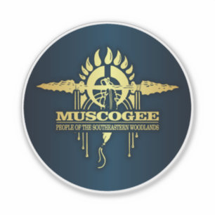 Muscogee Klistermärken