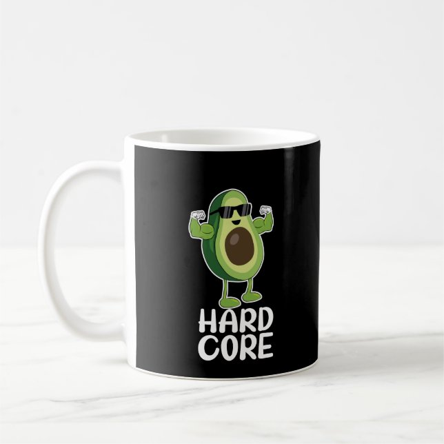 Muscore Avocado Funny Kaffemugg (Vänster)