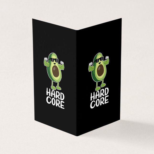 Muscore Avocado Funny Kort (Utsida)