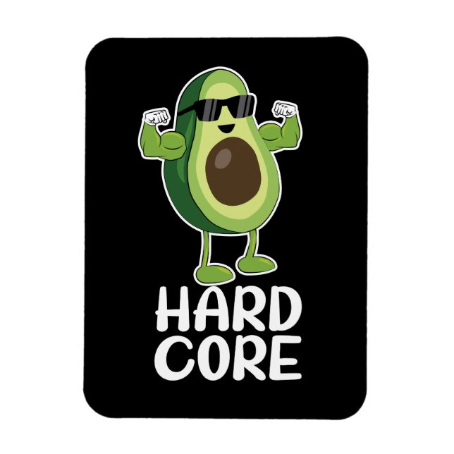 Muscore Avocado Funny Magnet (Vertikal)