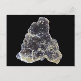 Muscovite Mica Mineral Sten Natature Photography v Vykort