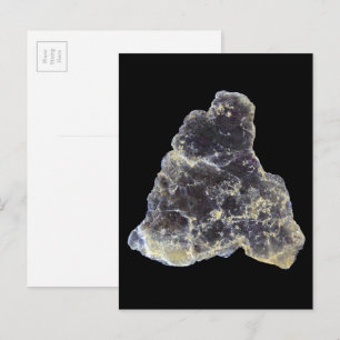 Muscovite Mica Mineral Sten Natature Photography Vykort