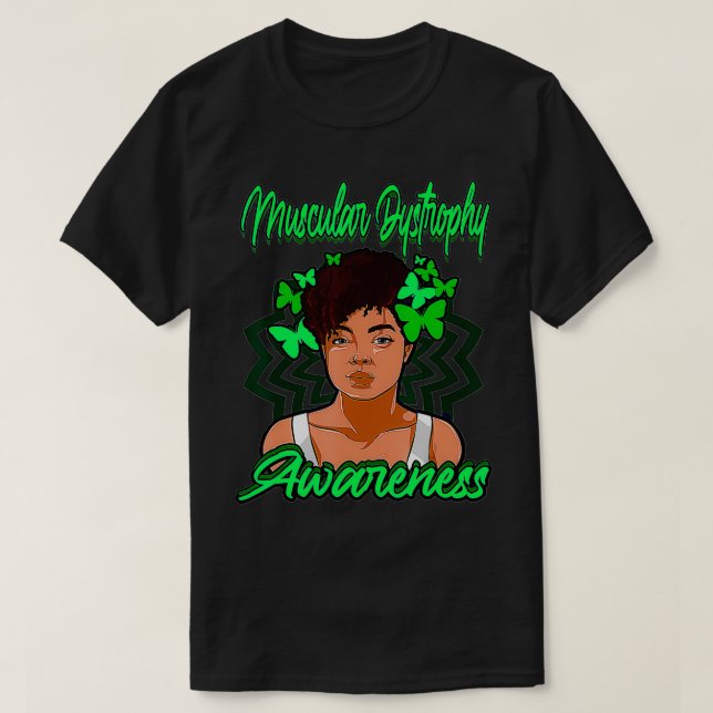 Muscular Dystrophy Awareness Myotonic Related Niik T Shirt (Design framsida)