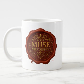 Muse Entertainment™ - Logotyp för Officiell Jumbo Mugg