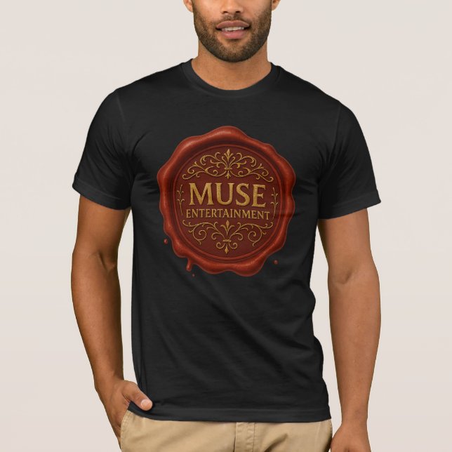 Muse Entertainment™ - Officiell Logotyp Tee (Framsida)
