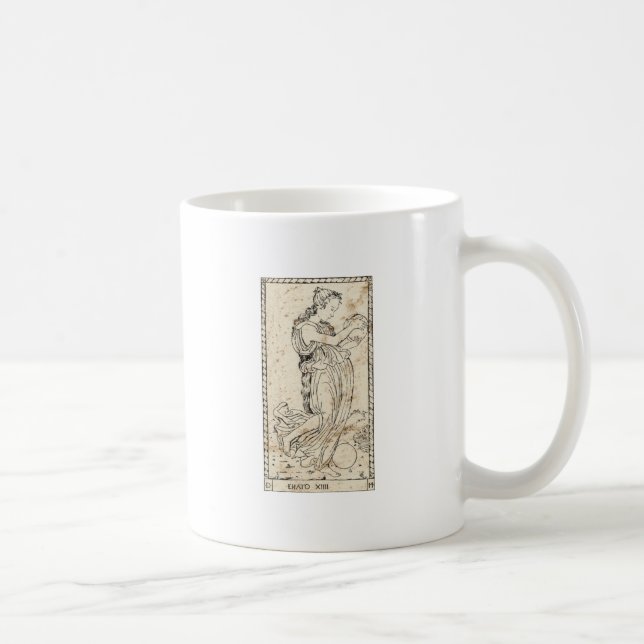 Muse Erato Liebesdichtung love poetry Kaffemugg (Höger)
