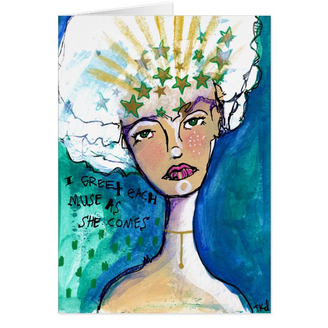 Muse Jane Hälsningskort (Framsidan)