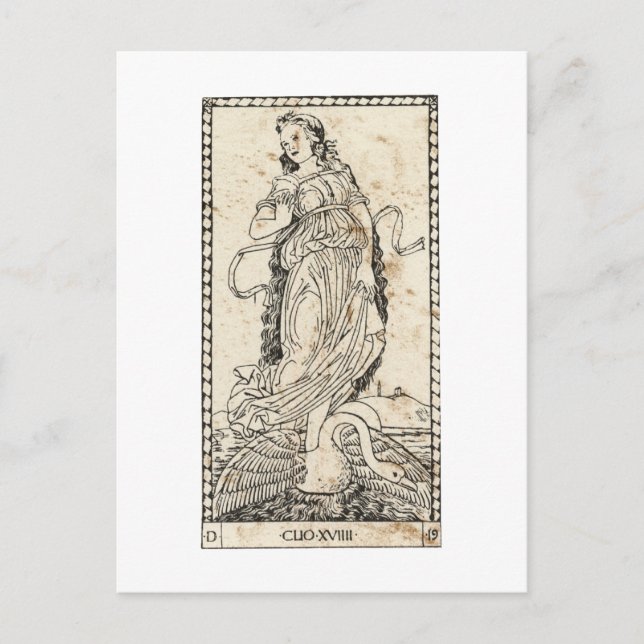 Muse Klio Clio Geschichte-historik Vykort (Framsida)