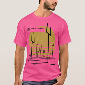 Muse Merch Symmetry Dot flicka retro T Shirt