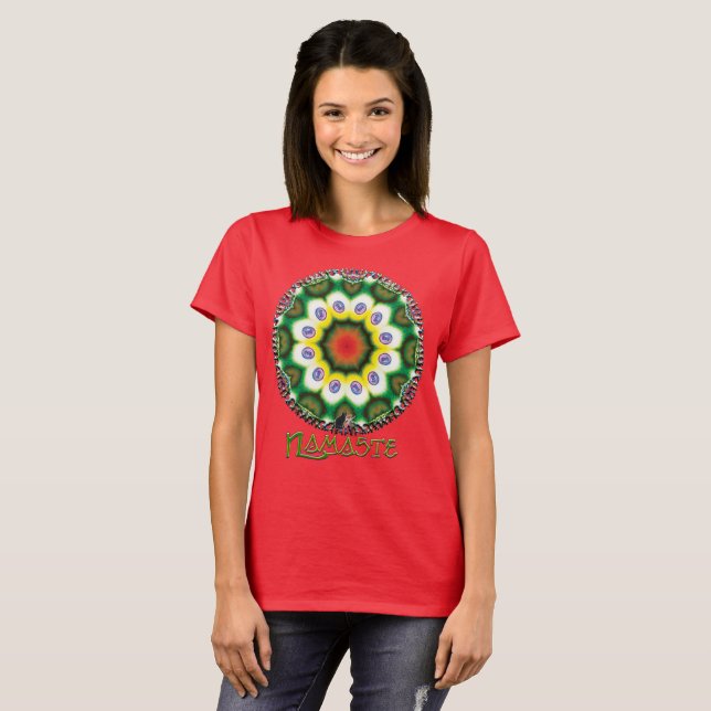 Muse Namaste Kaleidoscope T-shirt (Hel framsida)