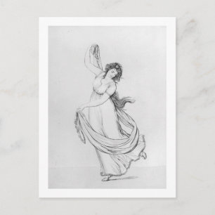 Muse of Dance, Plate VI från Dam Hamiltons Vykort