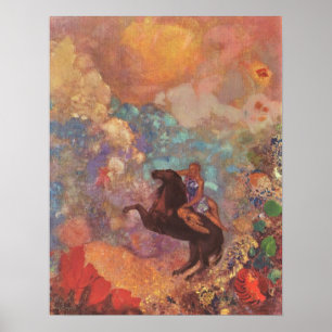 Muse on Pegasus Poster