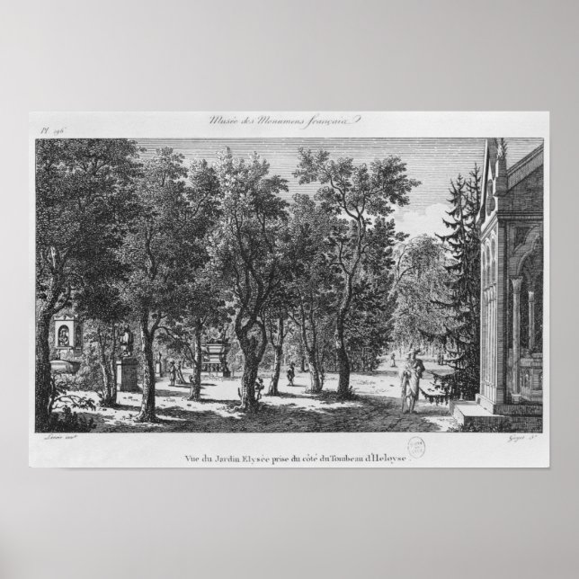 Musee des Monuments Francais, Paris Poster (Framsidan)